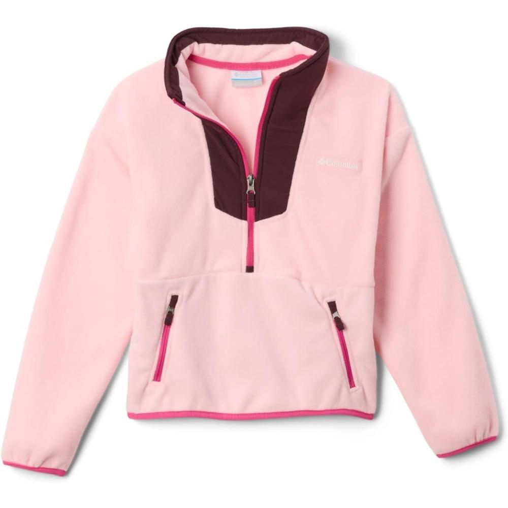 imageColumbia boys Sequoia Grove Half Zip FleeceSatin PinkMoonvista