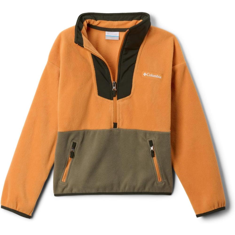 imageColumbia boys Sequoia Grove Half Zip FleeceSunstoneGreenscapeStone Geen