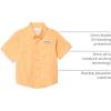 Columbia Boys PFG Tamiami Short Sleeve Shirt(Bright Nectar)