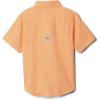 Columbia Boys PFG Tamiami Short Sleeve Shirt(Bright Nectar)