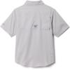 Columbia Boys PFG Tamiami Short Sleeve Shirt(Cool Grey)