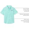 Columbia Boys PFG Tamiami Short Sleeve Shirt(Gulf Stream)
