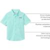 Columbia Boys PFG Tamiami Short Sleeve Shirt(Gulf Stream)