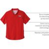 Columbia Boys PFG Tamiami Short Sleeve Shirt(Red Spark)