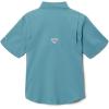 Columbia Boys PFG Tamiami Short Sleeve Shirt(Tranquil Teal)