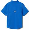 Columbia Boys PFG Tamiami Short Sleeve Shirt(Vivid Blue)