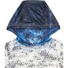 Columbia Boys Super Terminal Tackle Hoodie(White/Americana Digi Camo Fade)