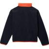 Columbia boys Sequoia Grove Half Zip Fleece(Black/Zing)