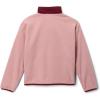 Columbia boys Sequoia Grove Half Zip Fleece(Eraser Pink/Rich Wine)