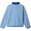 Columbia boys Sequoia Grove Half Zip Fleece(Ripple Blue/Mountain Blue)