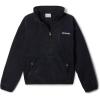 Columbia boys Sequoia Grove Half Zip Fleece(Black)