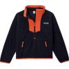 Columbia boys Sequoia Grove Half Zip Fleece(Black/Zing)