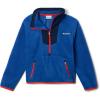Columbia boys Sequoia Grove Half Zip Fleece(Mountain Blue/Collegiate Navy)