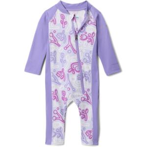 Columbia Baby Sandy Shores II Sunsuit(Snowdrift Marker Made/Paisley Purple)