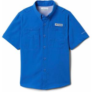 Columbia Boys PFG Tamiami Short Sleeve Shirt(Vivid Blue)
