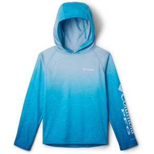 Columbia Boys Super Terminal Tackle Hoodie(Ocean Blue Terminal Tech Camo)