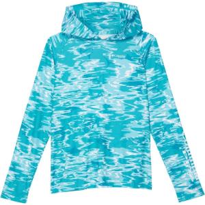 Columbia Boys Super Terminal Tackle Hoodie(Ocean Teal Ripples)