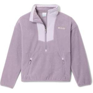 Columbia boys Sequoia Grove Half Zip Fleece(Shale Purple/Lavender Pearl)