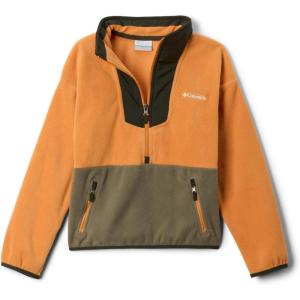 Columbia boys Sequoia Grove Half Zip Fleece(Sunstone/Greenscape/Stone Geen)