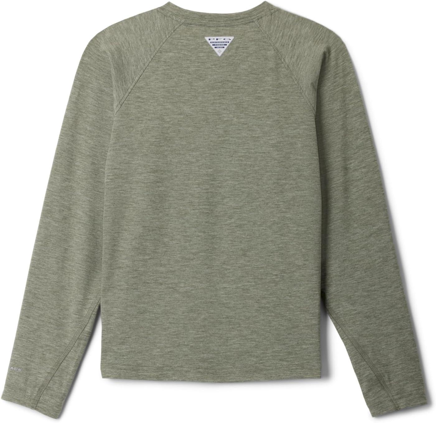 imageColumbia Boys PFG Uncharted Long Sleeve ShirtCypress Heather