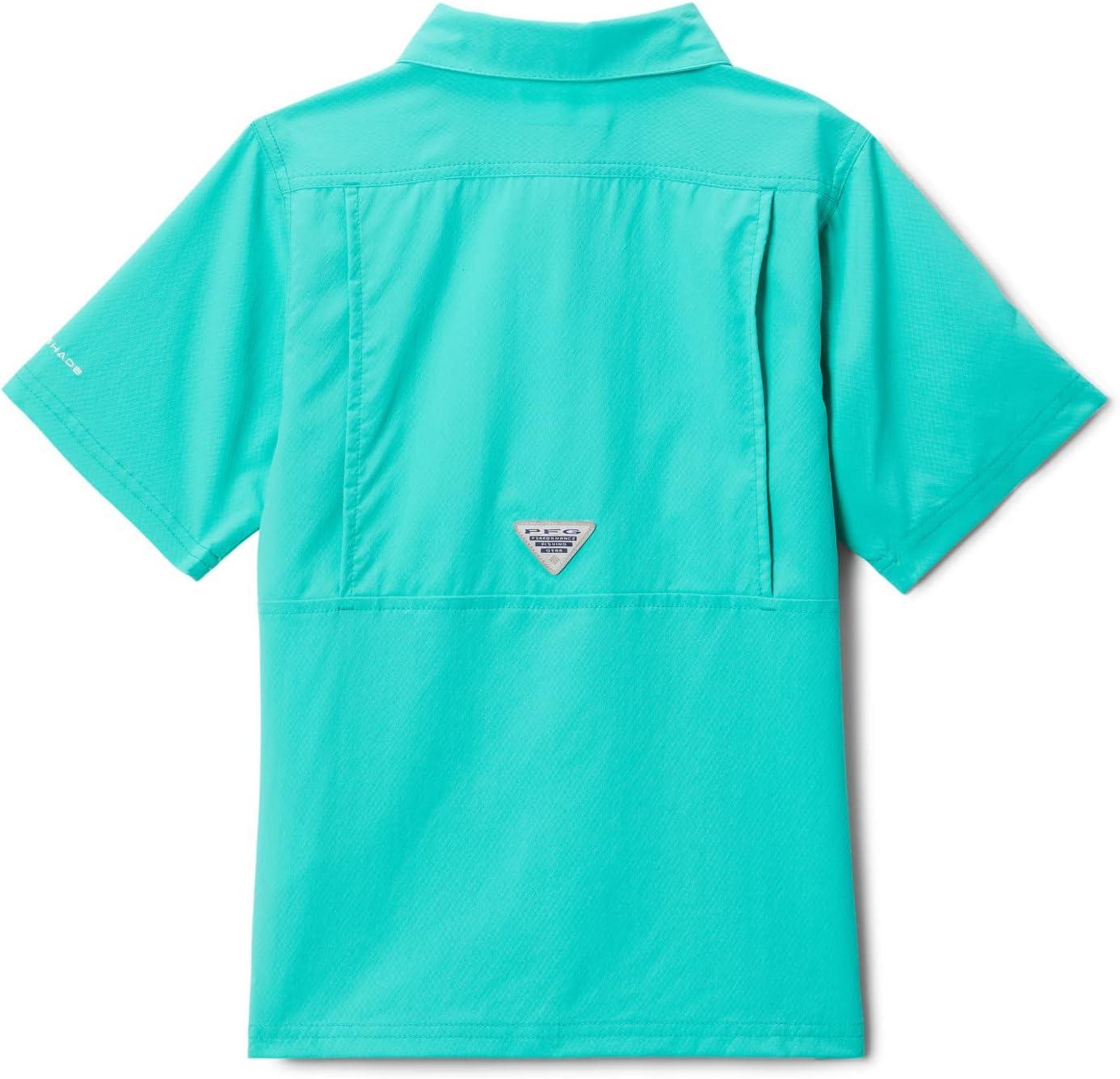 imageColumbia Boys Slack Tide Short Sleeve Camp ShirtSlack Tide Short Sleeve Camp ShirtElectric Turquoise