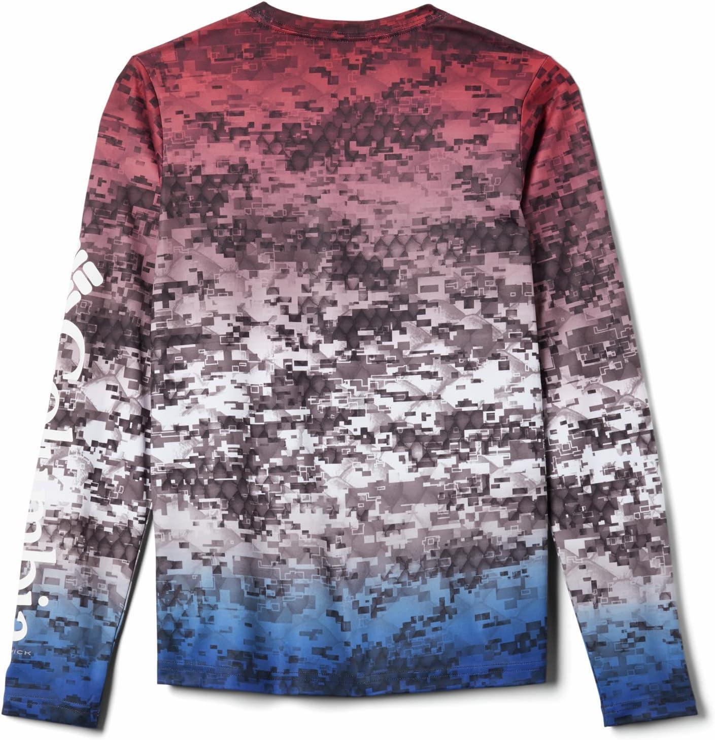 imageColumbia Boys Terminal Tackle Long Sleeve TeeAmericana Digi Camo Fade