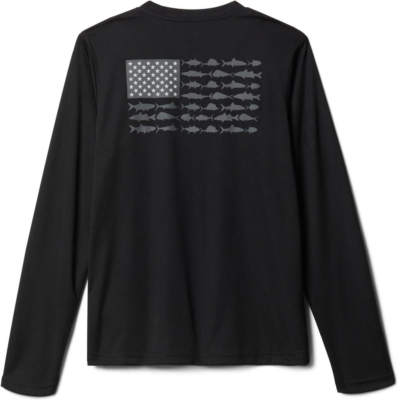 imageColumbia Boys Terminal Tackle Long Sleeve TeeBlackGraphite