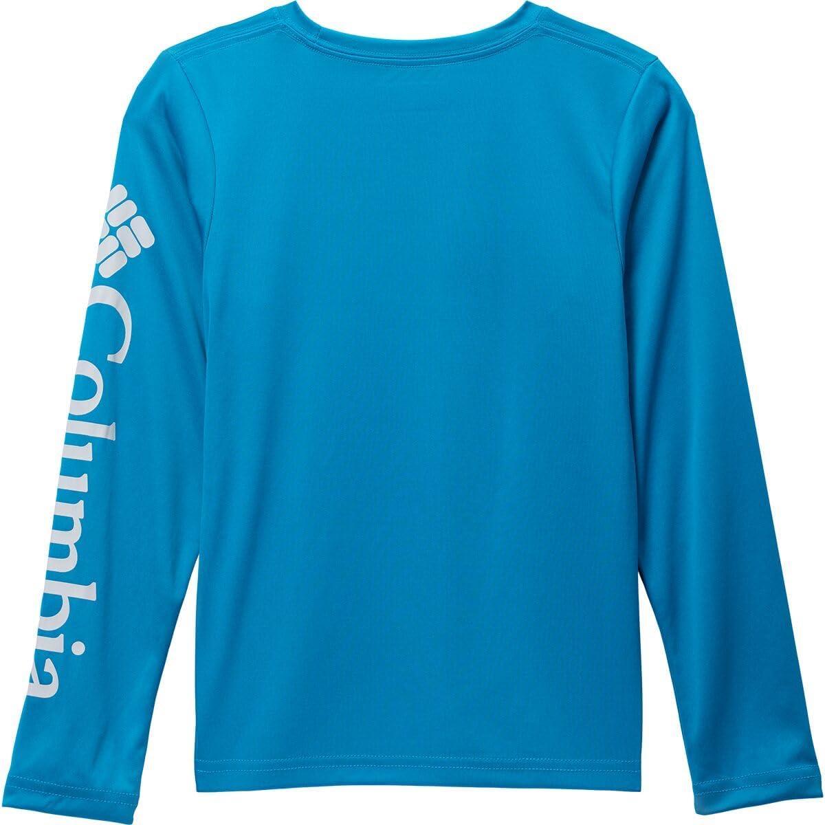 imageColumbia Boys Terminal Tackle Long Sleeve TeeBlue EchoCool Grey Logo