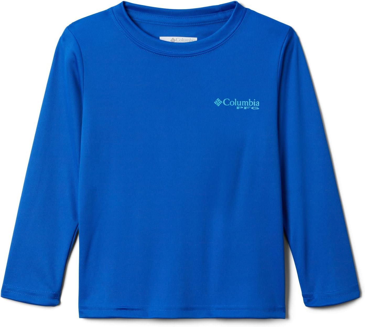 imageColumbia Boys Terminal Tackle Long Sleeve TeeBlue MacawAtoll