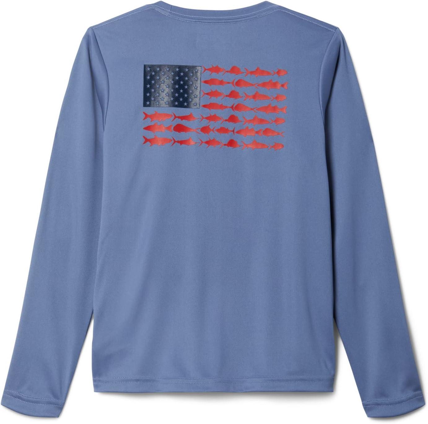 imageColumbia Boys Terminal Tackle Long Sleeve TeeBluestoneCollegiate Navy