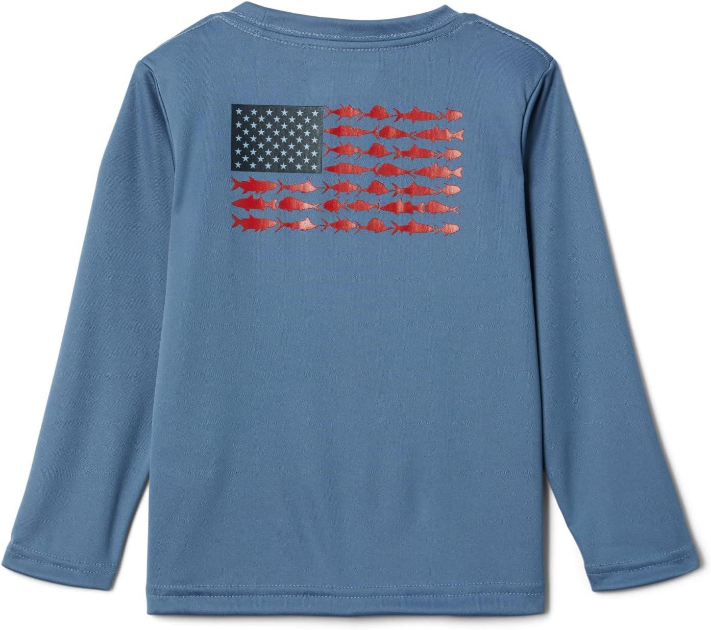 imageColumbia Boys Terminal Tackle Long Sleeve TeeBluestoneCollegiate Navy