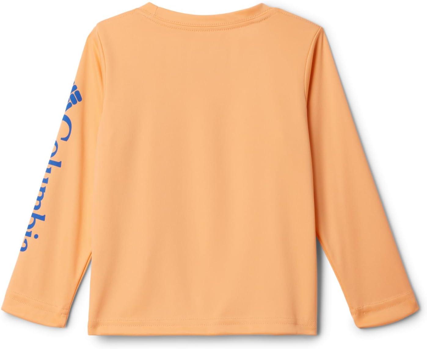 imageColumbia Boys Terminal Tackle Long Sleeve TeeBright NectarVivid Blue Logo