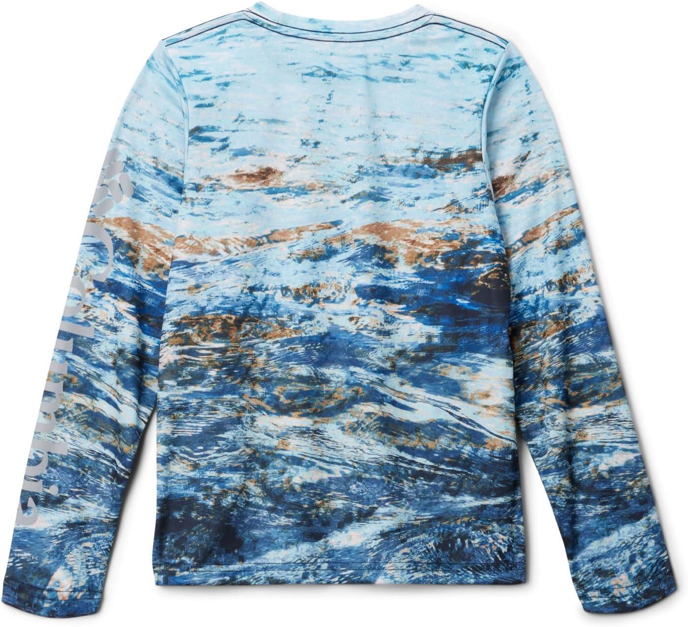 imageColumbia Boys Terminal Tackle Long Sleeve TeeCarbon Deepsea Fade