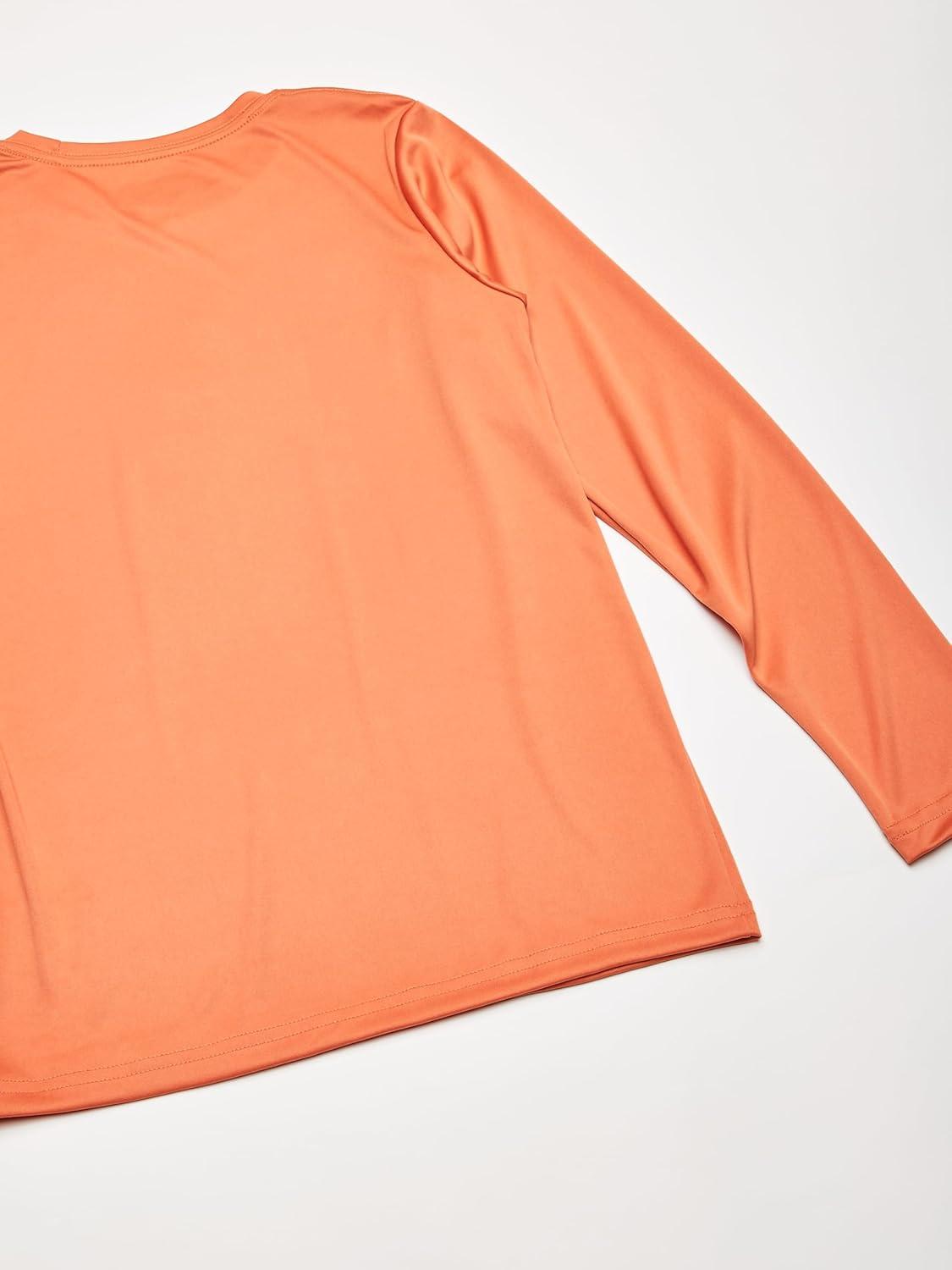 imageColumbia Boys Terminal Tackle Long Sleeve TeeDusty OrangeNew Mint Logo