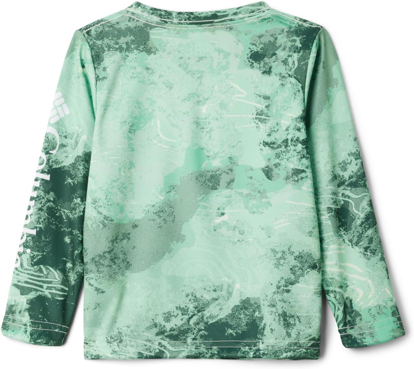 imageColumbia Boys Terminal Tackle Long Sleeve TeeOcean Mint Deepwaters Camo