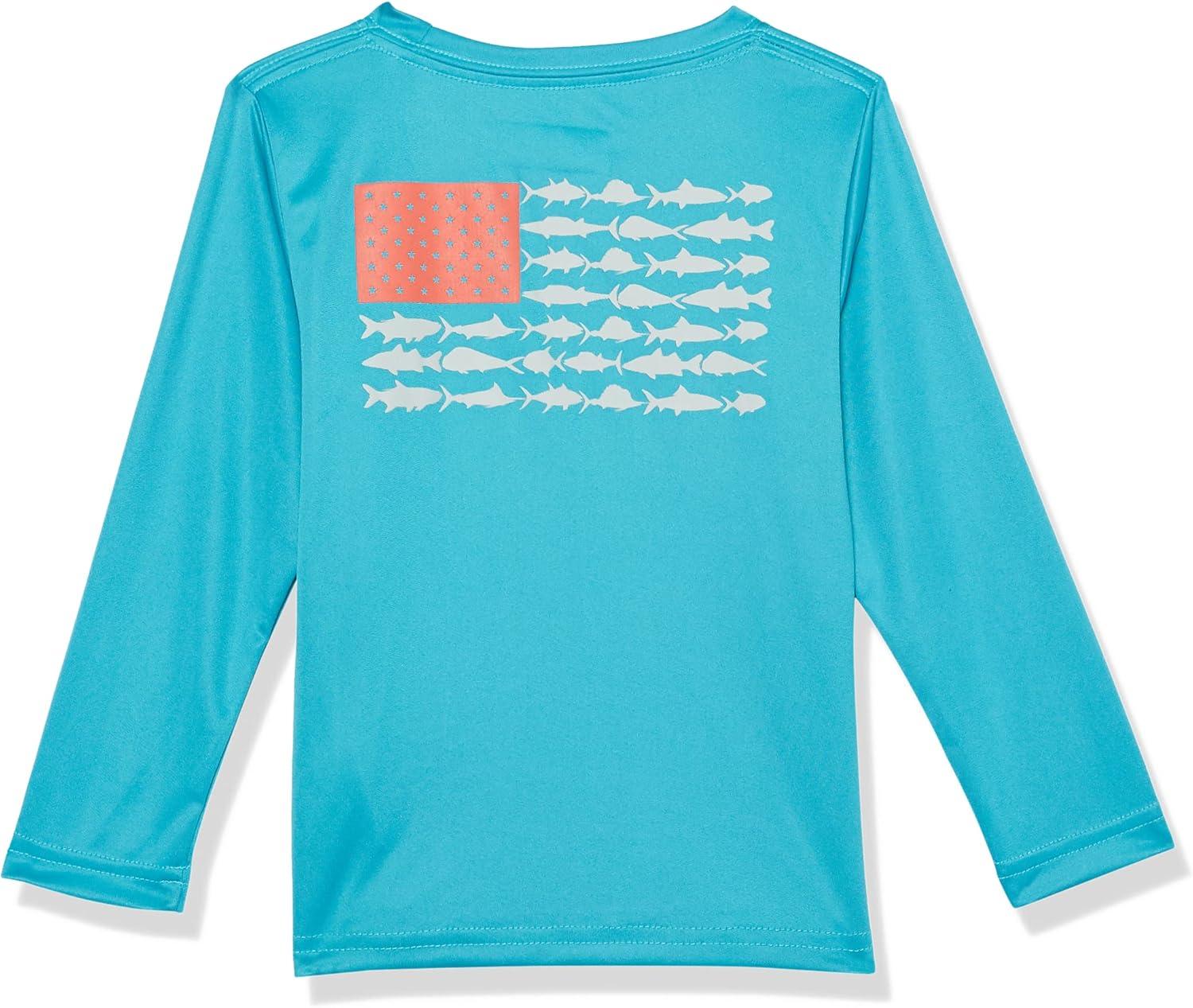 imageColumbia Boys Terminal Tackle Long Sleeve TeeOcean TealCool Green