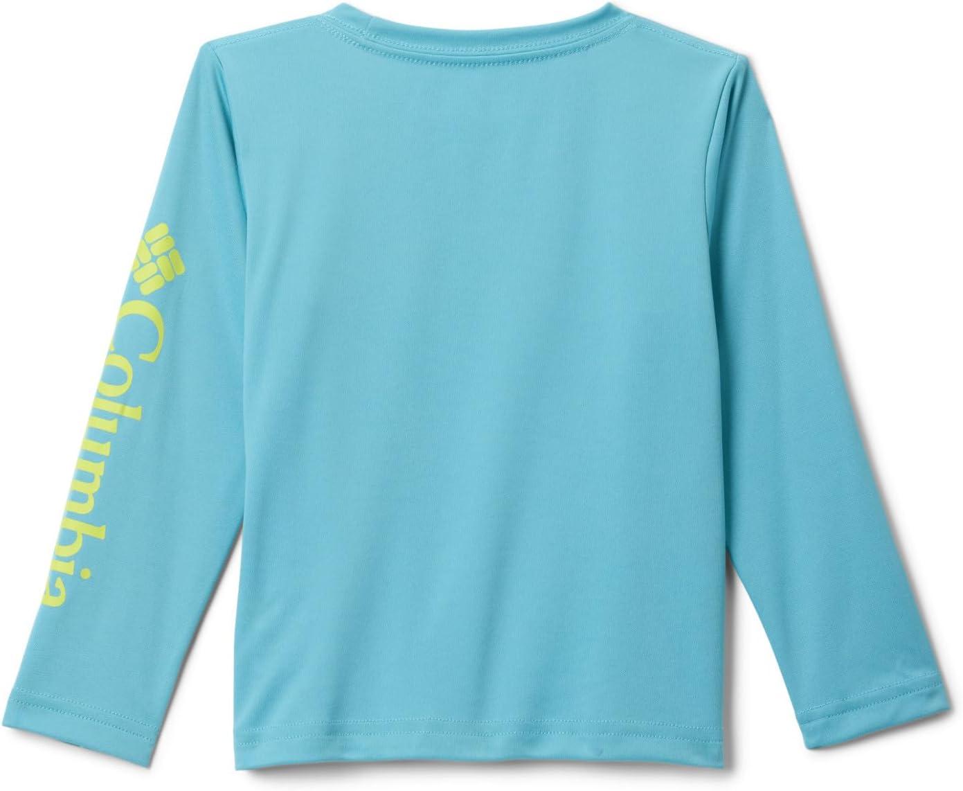 imageColumbia Boys Terminal Tackle Long Sleeve TeeVintage BlueVoltage Logo