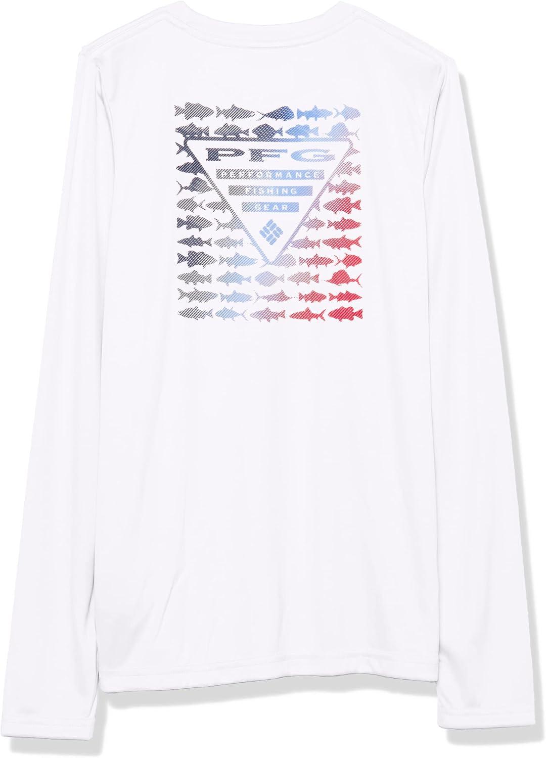 imageColumbia Boys Terminal Tackle Long Sleeve TeeWhitePfg Elements