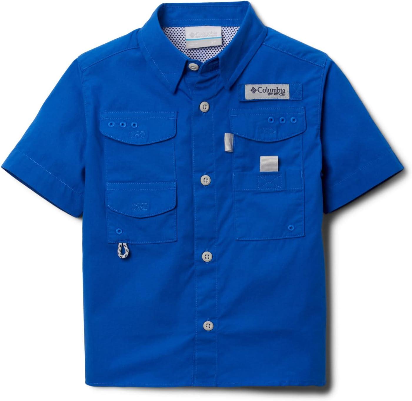 imageColumbia Sportswear Mens Bonehead Short Sleeve ShirtBlue Macaw