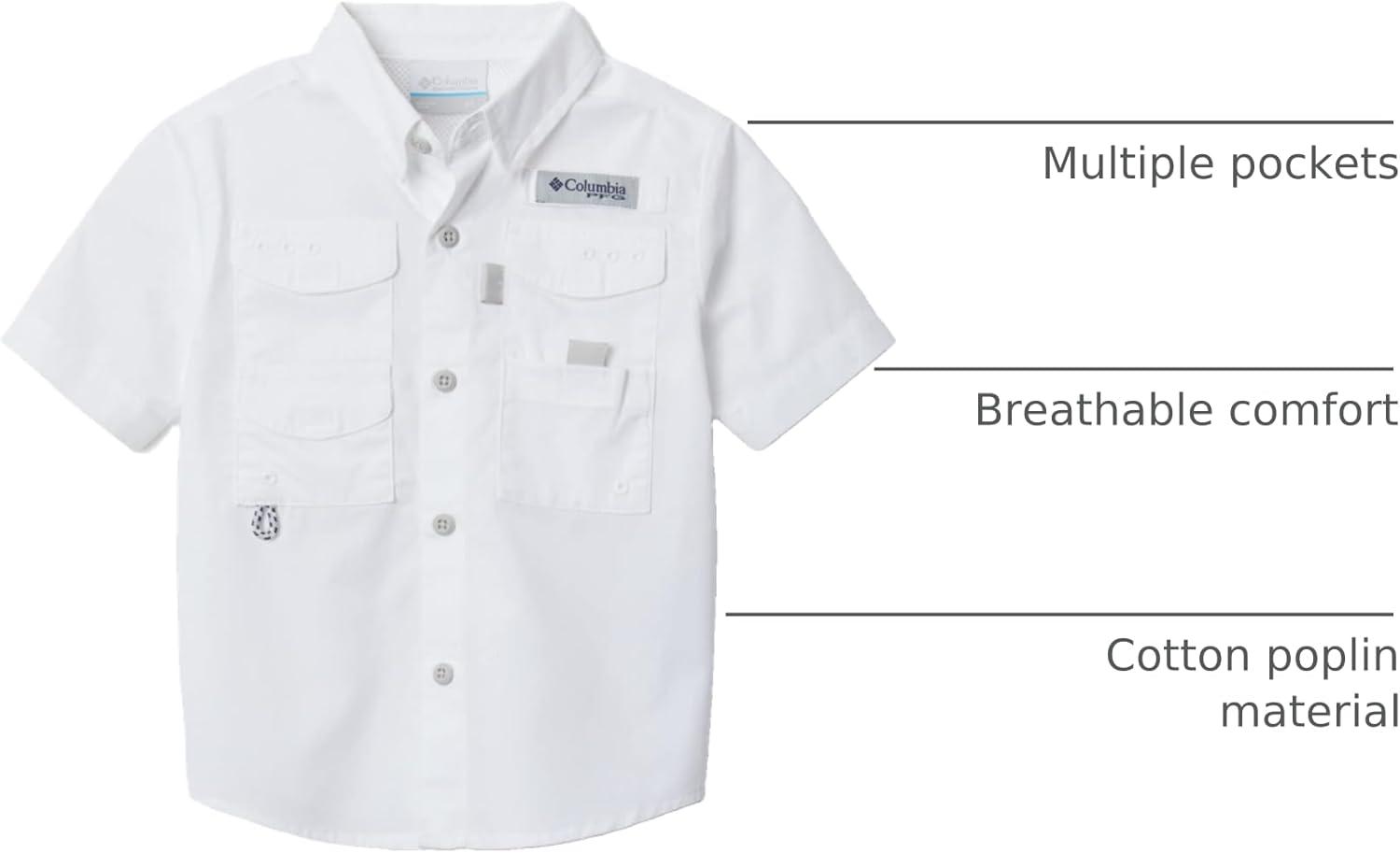 imageColumbia Sportswear Mens Bonehead Short Sleeve ShirtWhite