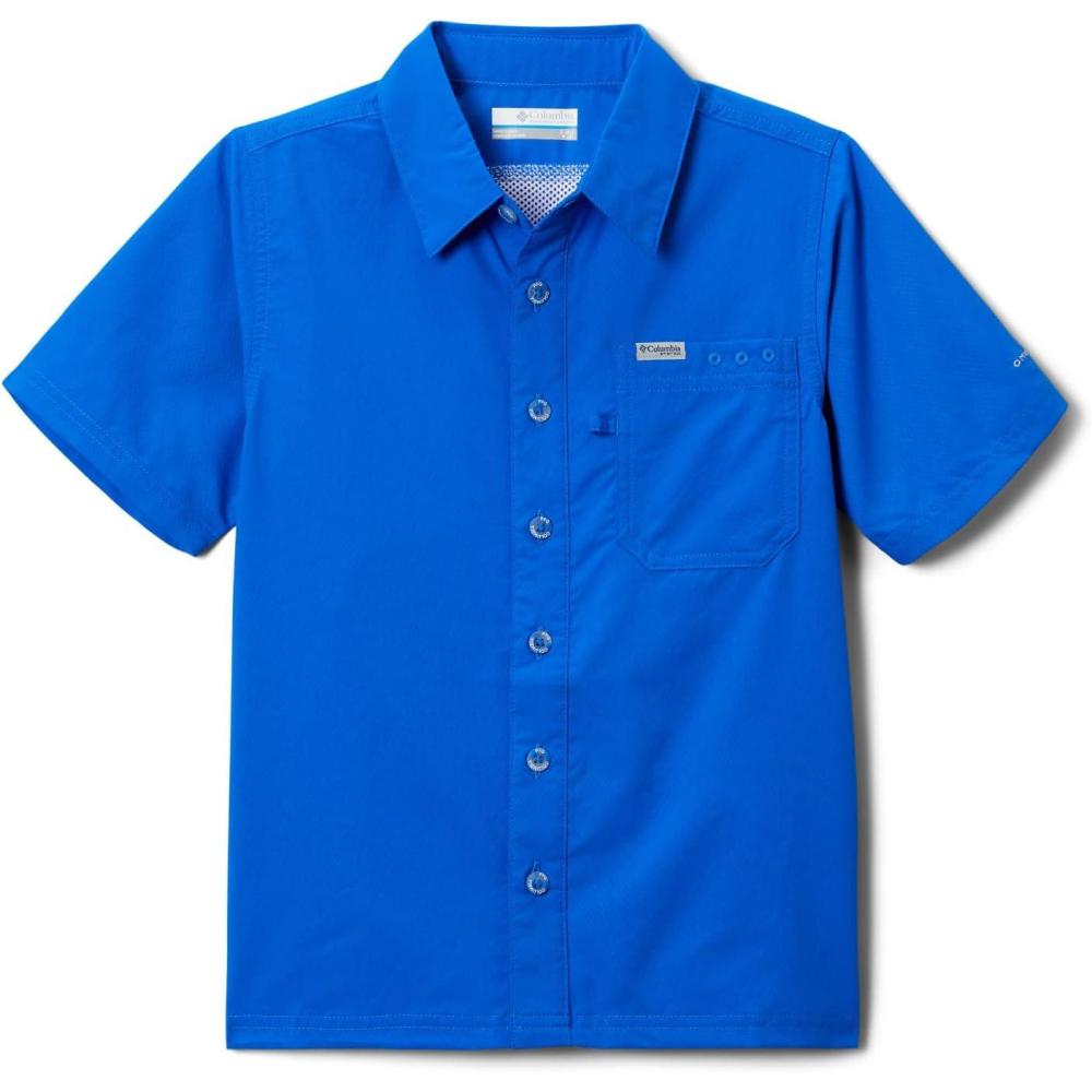 imageColumbia Boys Slack Tide Short Sleeve Camp ShirtSlack Tide Short Sleeve Camp ShirtBlue Macaw