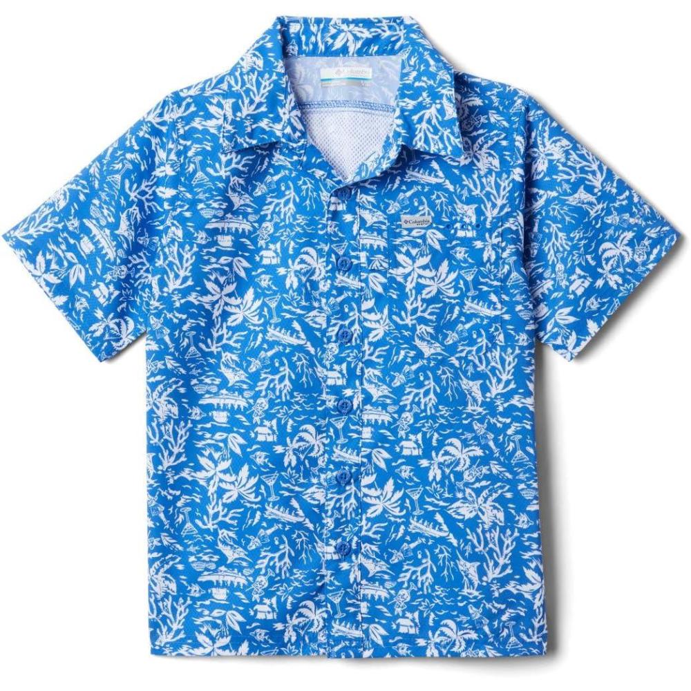 imageColumbia Boys Slack Tide Short Sleeve Camp ShirtSlack Tide Short Sleeve Camp ShirtVivid Blue Kona Youth