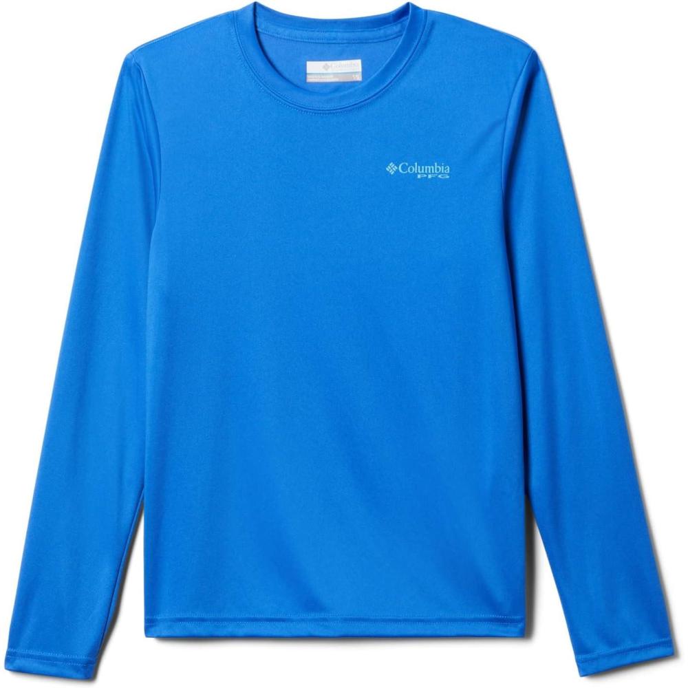 imageColumbia Boys Terminal Tackle Long Sleeve TeeBlue MacawAtoll