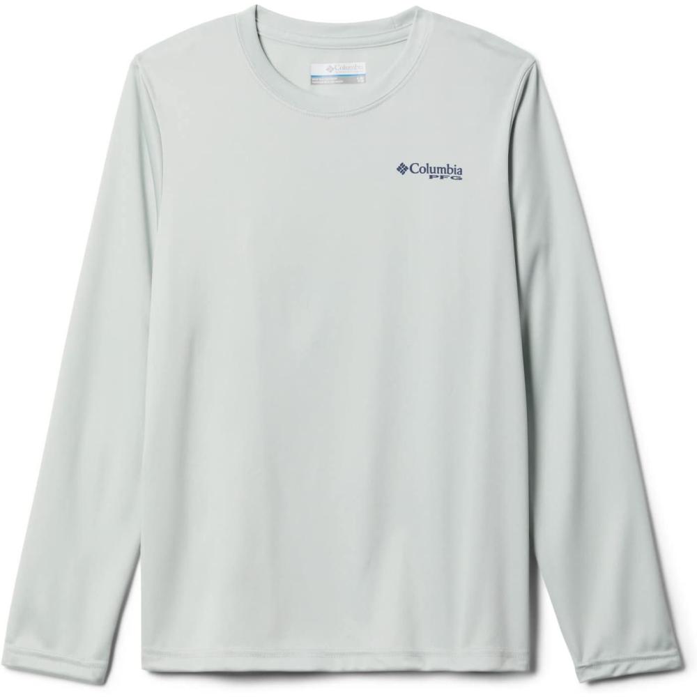 imageColumbia Boys Terminal Tackle Long Sleeve TeeCool GreenCarbon