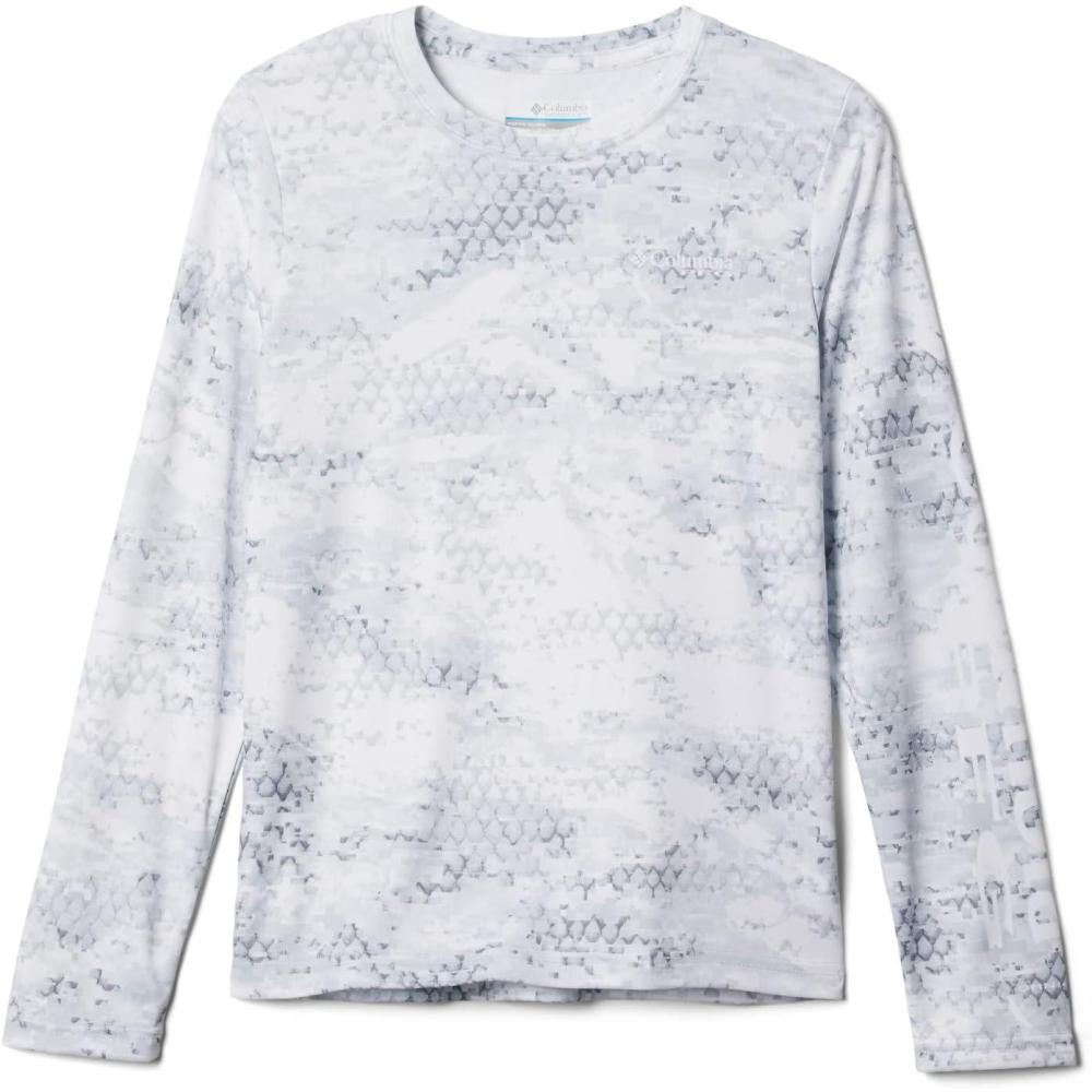 imageColumbia Boys Terminal Tackle Long Sleeve TeeCool Grey Pfg Camo Print