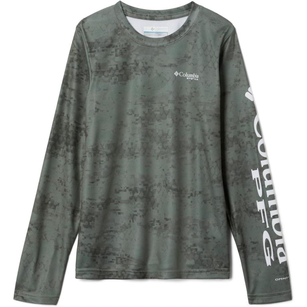 imageColumbia Boys Terminal Tackle Long Sleeve TeeCypress Pfg Camo