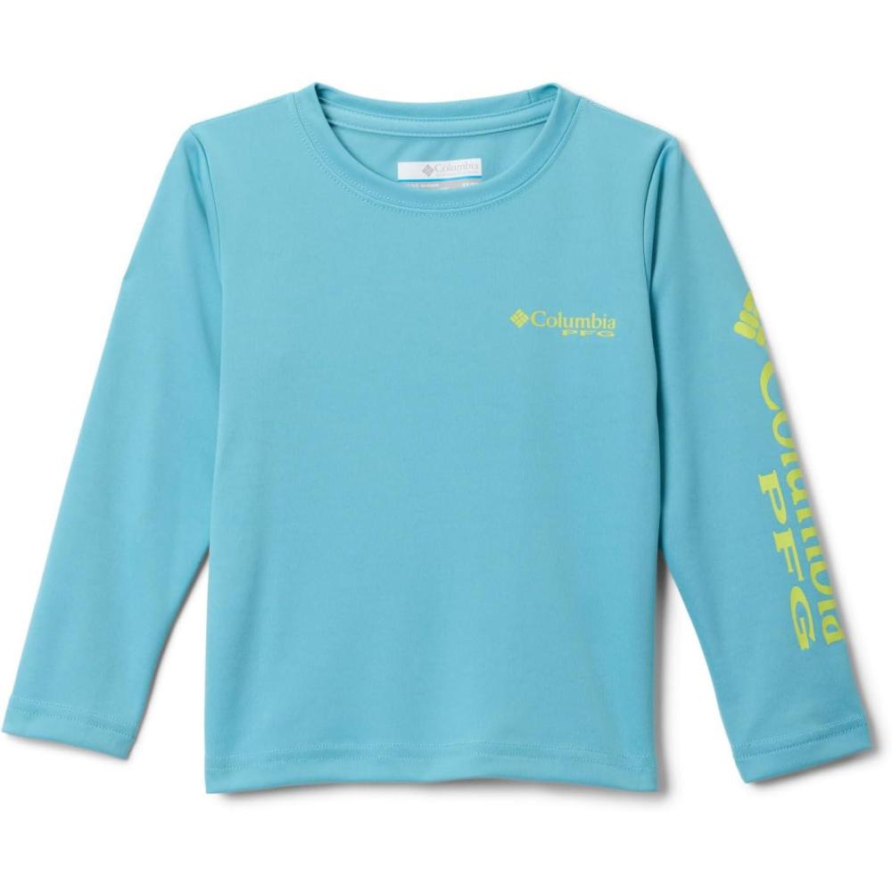imageColumbia Boys Terminal Tackle Long Sleeve TeeVintage BlueVoltage Logo