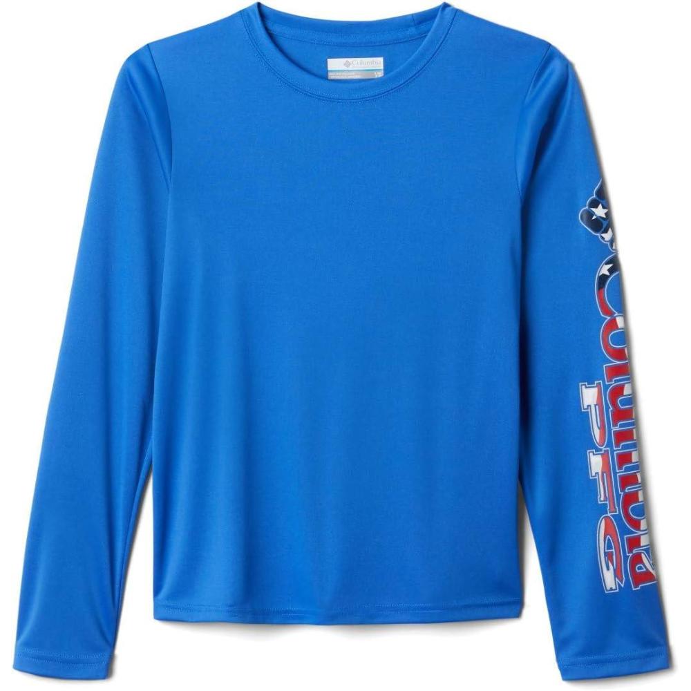 imageColumbia Boys Terminal Tackle Long Sleeve TeeVivid Blue