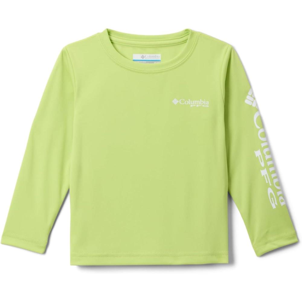 imageColumbia Boys Terminal Tackle Long Sleeve TeeVoltageWhite Logo