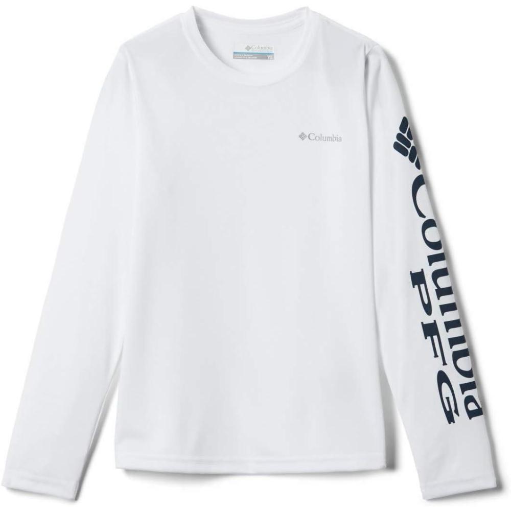 imageColumbia Boys Terminal Tackle Long Sleeve TeeWhite